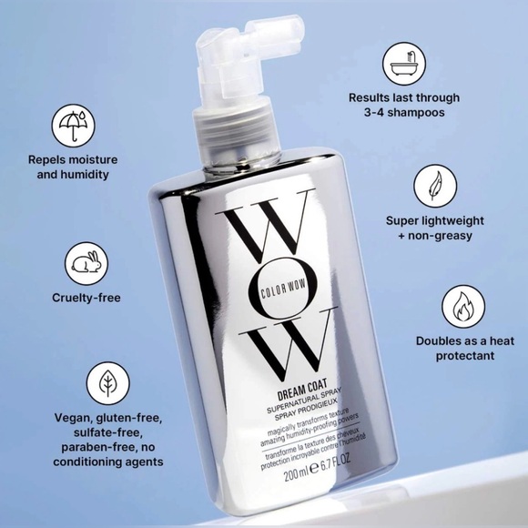 Color Wow Dream Coat Supernatural Spray - Silver #1 - Picture 2 of 2